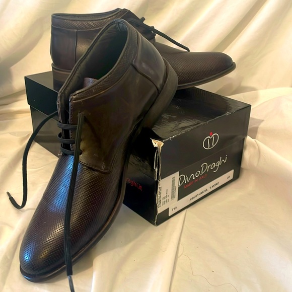 Dino Draghi men’s all leather shoes - Picture 1 of 7
